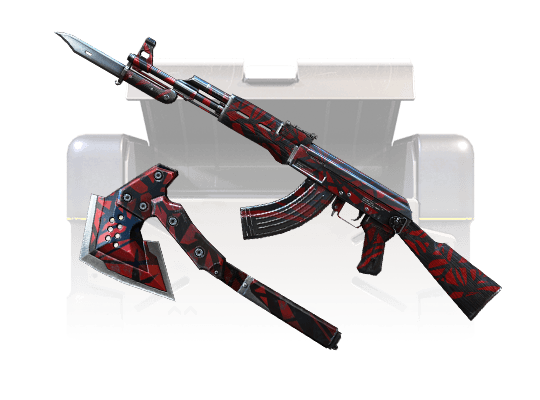 Red Spider Web Set Crate
